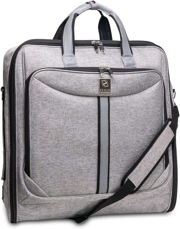 Zevora Premium Travel Garment Bags for Men and Women, 4 Pack with Hangers | 4 Pack