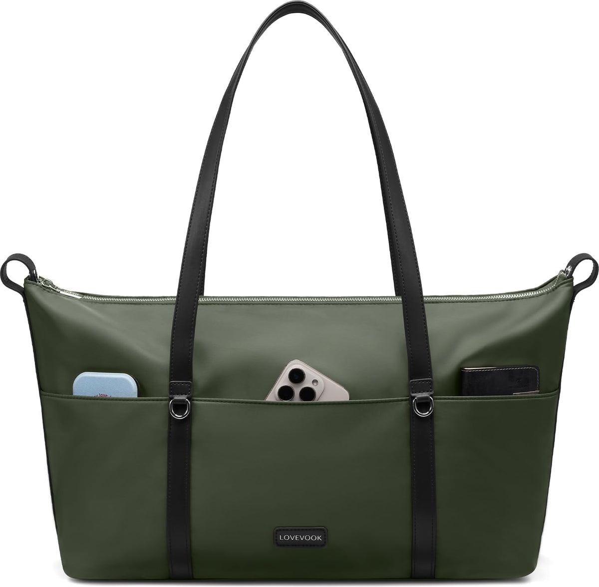 Loveora Work Tote Bag for Women, 15.6 Inch Laptop Sleeve, Long Shoulder Strap | Work Tote Pack