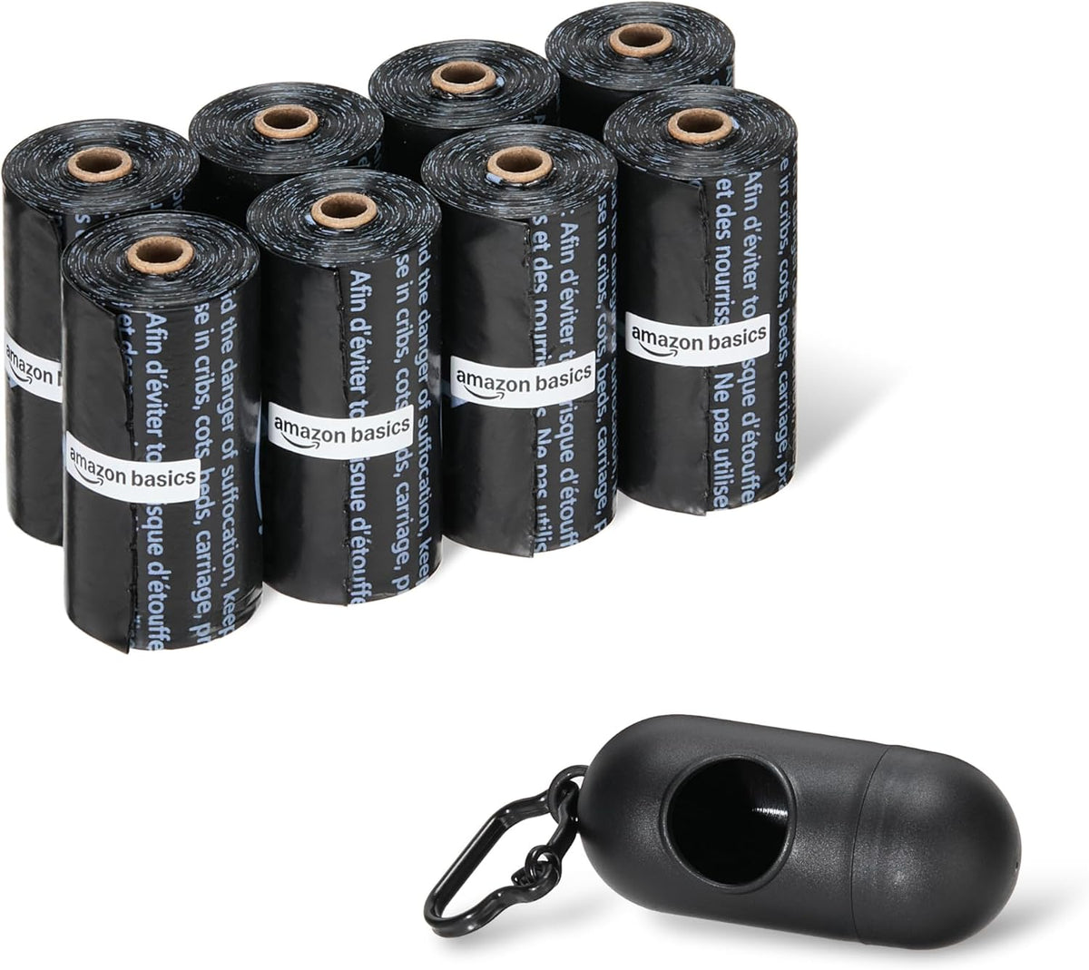Averon Basics Dog Poop Leakproof Bags with Dispenser and Leash Clip, 600 Count | 600 Count