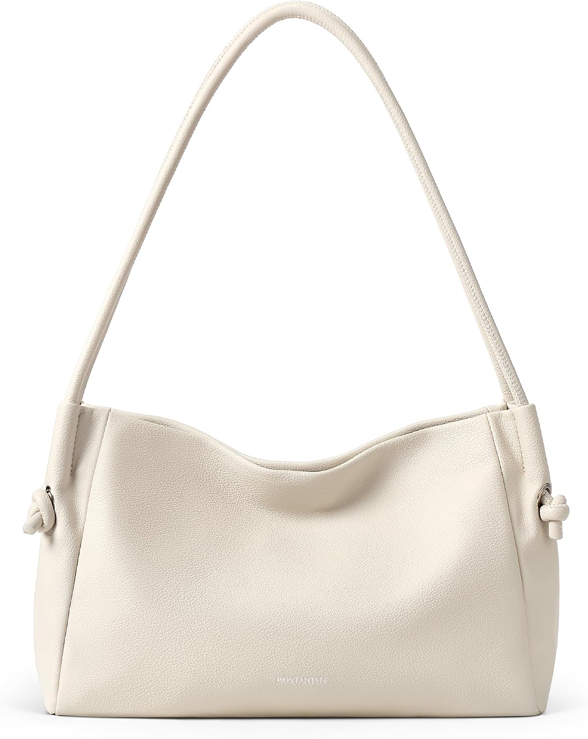 Boldsten Shoulder Bag for Women - Padded Vegan Leather Laptop Tote with Zipper Bag