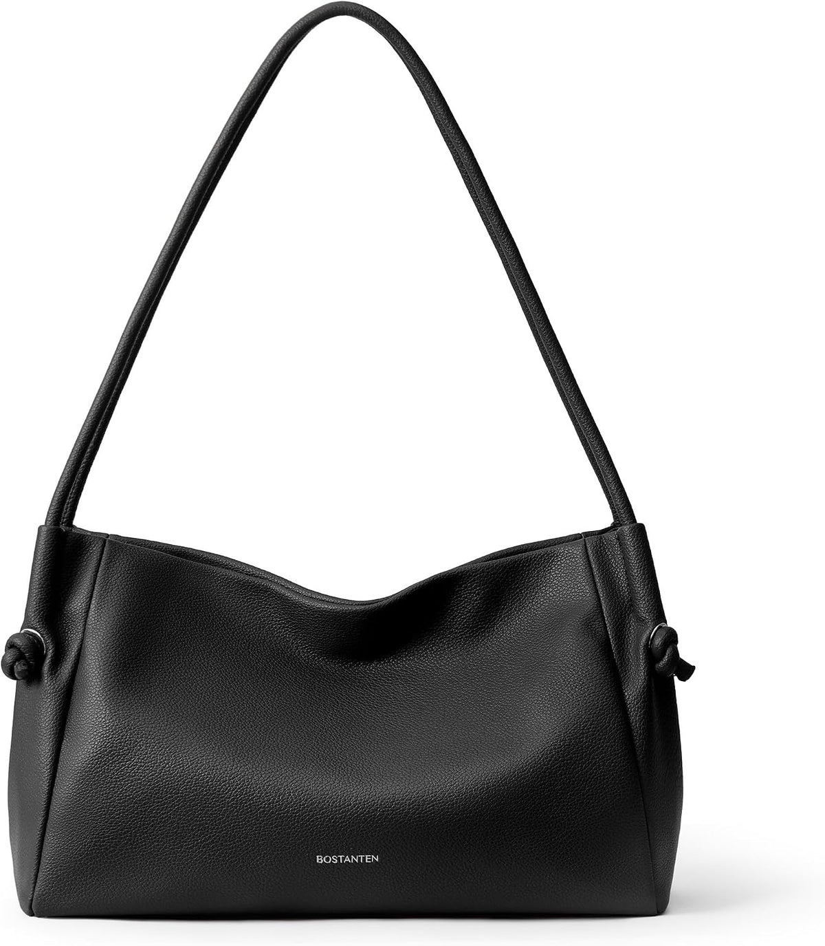 Boldsten Shoulder Bag for Women - Padded Vegan Leather Laptop Tote with Zipper Bag