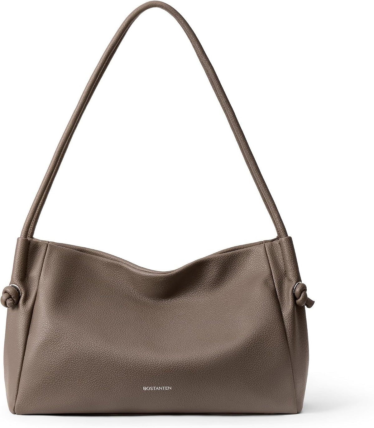 Boldsten Shoulder Bag for Women - Padded Vegan Leather Laptop Tote with Zipper Bag
